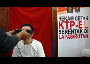 Gerakan Nasional Jemput Bola Serentak KTP-el di Lapas dan Rutan