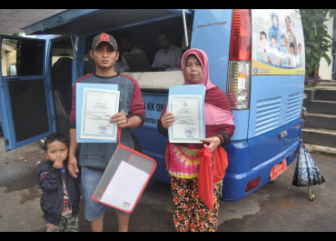 Kab. Cinajur : Pelayanan Administrasi Kependudukan Tahun 2018