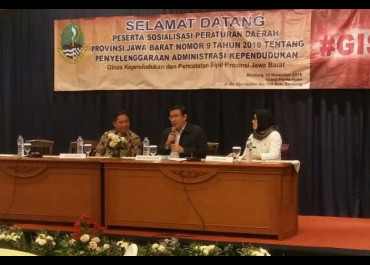 Disdukcapil Jabar Sosialisasikan Perda Kependudukan
