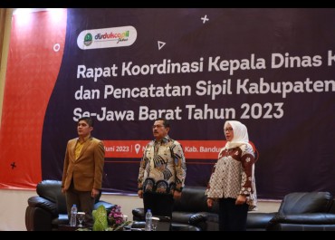 Rapat Koordinasi Kepala Disdukcapil Kab / Kota se-Jawa Barat Tahun 2023