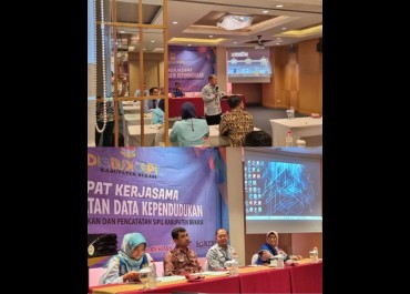 Rapat Kerjasama Pemanfaatan Data Kependudukan